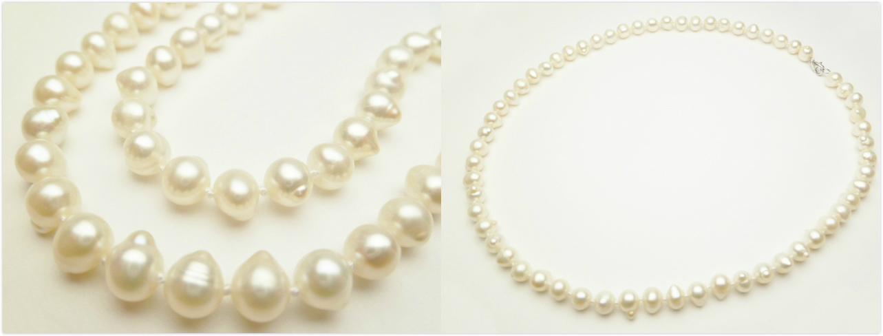 6mm White Fresh Water Pearl Necklace